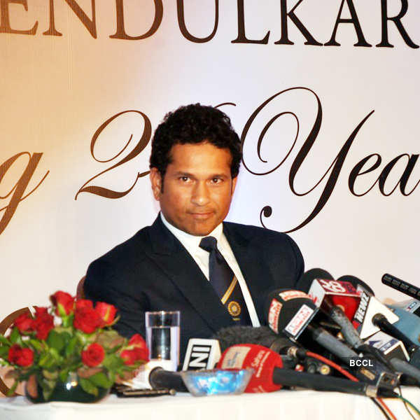 Sachin's farewell press meet
