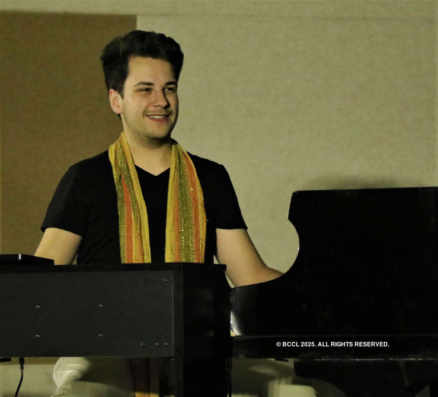 German jazz drummer Wolfgang Haffner enthrals Tolly Club members