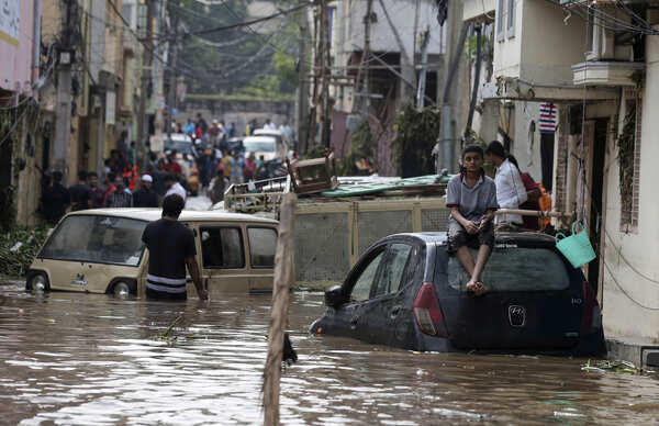 Flash floods hit Hyderabad again as rains return
