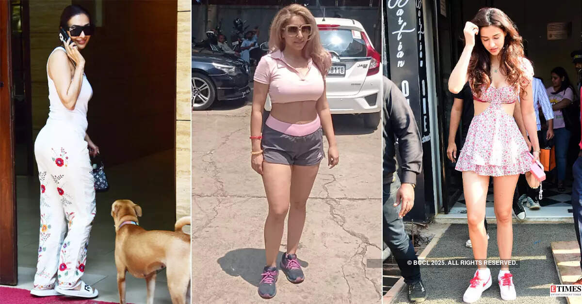 #ETimesSnapped: From Malaika Arora to Disha Patani, paparazzi pictures of your favourite celebs