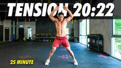 25 minute bodyweight tension cardio & strength