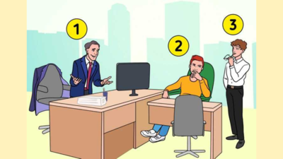 Optical Illusion: Can you find who's the boss in this picture?