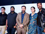 Bhushan Kumar, Om Raut, Saif Ali Khan, Kajol and Ajay Devgn 